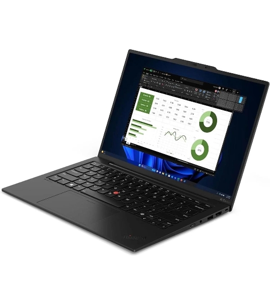 Ноутбук Lenovo ThinkPad X1 Carbon G12/14'/IPS/Intel Core Ultra 7 155U/32Gb/512Gb SSD/Intel Graphics/Windows 11 Pro 64/черный/1.09kg