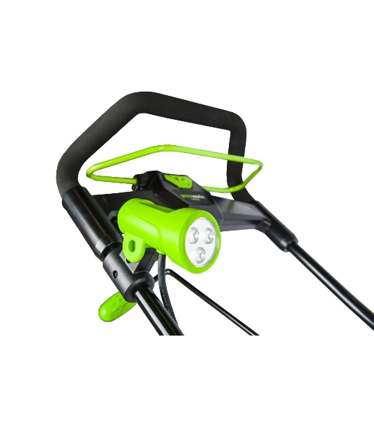 Снегоуборщик аккумуляторныйGreenworks GD40SB, 40V, 51 см, бесщеточный, с 1хАКБ 4 А.ч и ЗУ 2600607