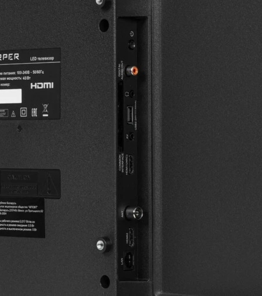 Телевизор Harper 32' 32R730TS черный LED HD 60Hz Smart