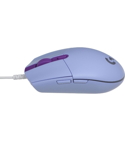 Мышь проводная Logitech G102 LIGHTSYNC фиолетовый, 8000 dpi, USB, кнопки - 6