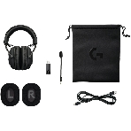 Гарнитура проводная с микрофоном Logitech Pro X LIGHTSPEED черный мониторные BT оголовье (981-000907), фото2