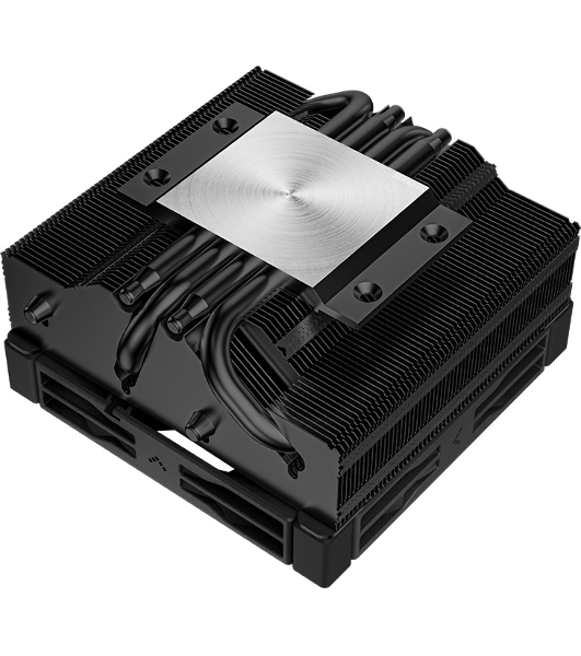Кулер для процессора DEEPCOOL AN400 черный 92мм алюминий+медь 2900rpm 31db 4-pin 150W 52,5мм