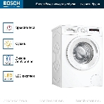 Стирально-сушильная машина Bosch WNA134L0SN белый, загр.фронтальная, макс.: 8кг, 1400 об/мин, класс: A, фото5