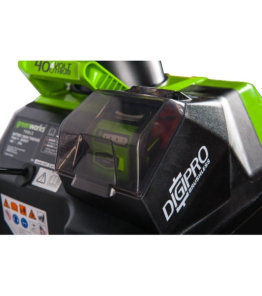 Снегоуборщик аккумуляторныйGreenworks GD40SB, 40V, 51 см, бесщеточный, с 1хАКБ 4 А.ч и ЗУ 2600607