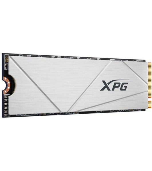 Накопитель SSD ADATA XPG GAMMIX S60, 2Tb, PCIe 4.0 x4, M.2 2280, NVMe, R/W 5000/4200, с радиатором