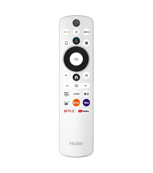 Телевизор Haier 55' DH1VMZD01RU серый QLED 4K UHD 60Hz Smart TV Android TV 2GB/16GB