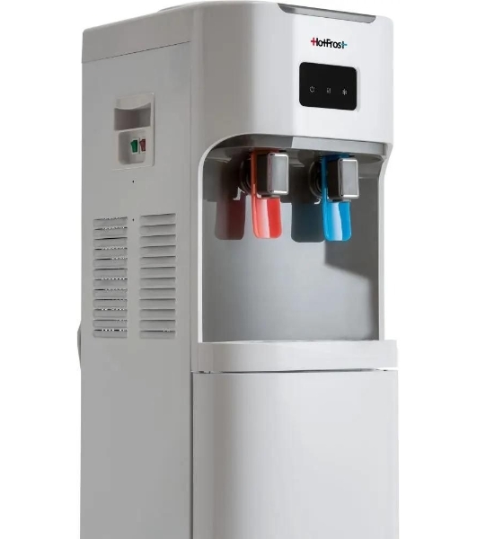 Кулер для воды HotFrost V115B, верхняя загрузка, нагрев 90 °С, охлаждение 10 °С, белый