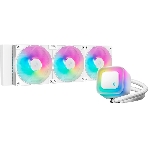 Система жидкостного охлаждения Deepcool LE360 WH V2 ARGb белый 120мм алюминий+медь 2100rpm 31.6db 4-pin 300W, фото 1