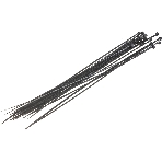 Хомут нейлоновый НСС 'EasyFix' 4х300 черный (уп. 100 шт) Fortisflex 84816, фото2