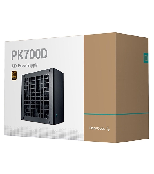 Блок питания Deepcool/GamerStorm PK700D, 700Вт, 80 PLUS Bronze, 120мм. черный