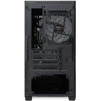 Компьютерный корпус без блока питания HSPD M321, Mesh Mini-tower, черный, slide TG, 0.45 SPCC, 2x140мм ARGb+1x120мм ARGb mATX, mITX 160/340/184мм 2x2.5', 2x3.5', 4xPCI 2xUSB-A 3.0, 1xUSB-A 1.0 390x200x385мм, фото5