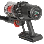 Пылесос вертикальный Deerma DEM-T50W серый/черный/красный, питание от аккумулятора, 420 Вт, уборка сухая, пылесборник 0.4 л, фото2