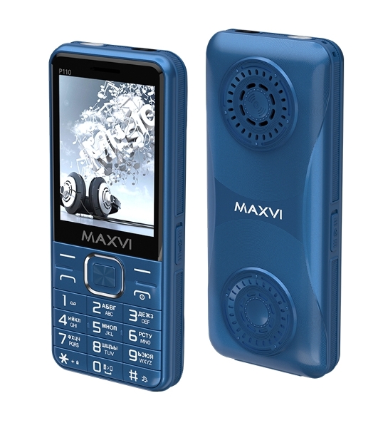 Мобильный телефон Maxvi P110 маренго
