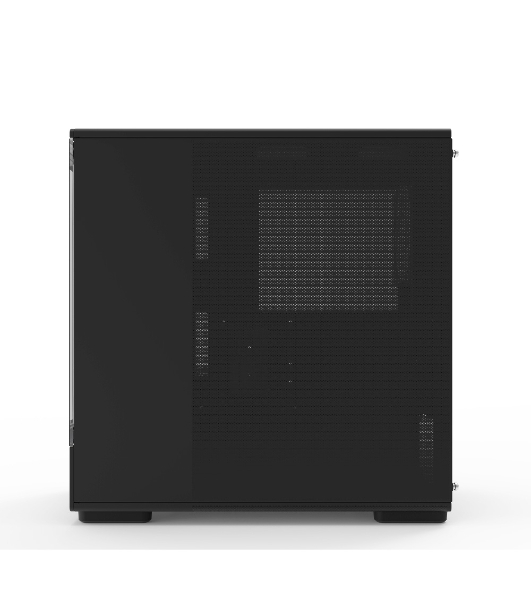 Компьютерный корпус ZALMAN P10, MATX, черный, WINDOW, 2x3.5', 3x2.5', 1xUSB TYPE-C, 1xUSB 3.0, REAR 1x120мм ARGb