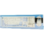 Комплект клавиатура + мышь Acer OCC205 беспроводной USB, 1200 dpi, белый/голубой, фото2