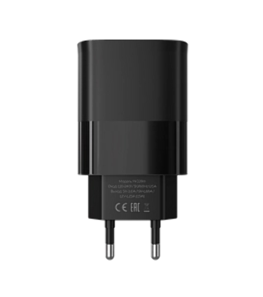 Сетевое зарядное устройство MORE CHOICE (4620202553416) NC09m 1USB 3.0A QC3.0 15W, черный