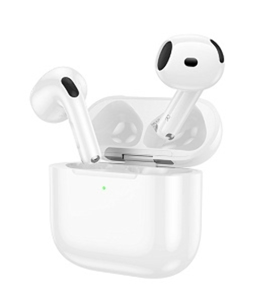 Наушники TWS Hoco EW85 белый, вкладыши, Bluetooth, до 4 ч.
