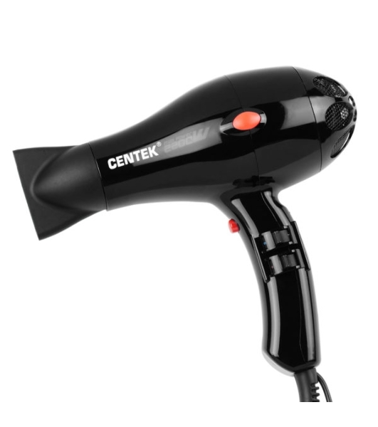 Фен Centek CT-2221 Professional черный, 2200 Вт