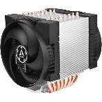 Вентилятор для процессора Arctic Freezer 4U-M Rev. 2 серебристый/черный, 120 мм, алюминий/медь, 2300 об/мин, 40 дБ, 4 pin, 350 Вт, 145 мм, фото 1