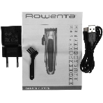 Машинка для стрижки Rowenta TN1551E0 серебристый/черный (насадок в компл:12шт), фото3