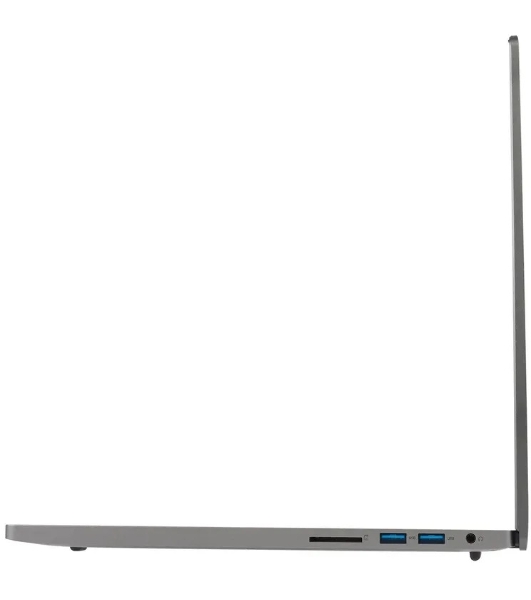 Ноутбук IRU Strato 16ALMR Core i5 12450H 16Gb SSD256Gb Intel UHD Graphics 16' IPS FHD (1920x1200) Windows 11 Pro grey WiFi BT Cam 5400mAh (2142315)