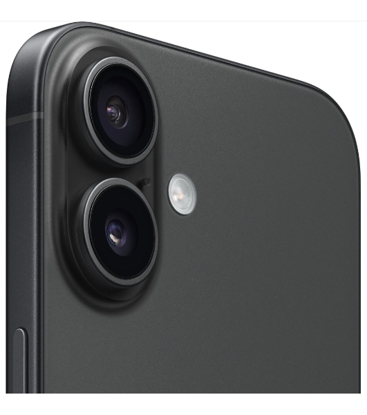Смартфон Apple iPhone 16, 8/128Gb, черный
