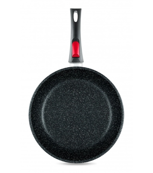 Сковорода НМП Литая L18026i, 26 см, серый