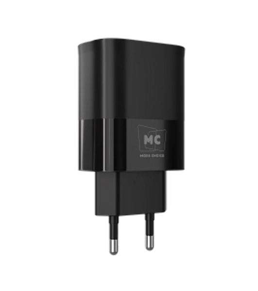 Сетевое зарядное устройство MORE CHOICE (4620202553416) NC09m 1USB 3.0A QC3.0 15W, черный