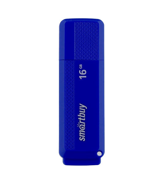 Флешка USB Smartbuy Dock Blue (SB16GbDK-B), 16Gb, USB 2.0, R/W 15/5, синий