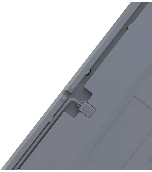 Клавиатура проводная A4Tech Fstyler FS300 механическая черный/серый USB for gamer LED (FS300 PANDA ROCK)