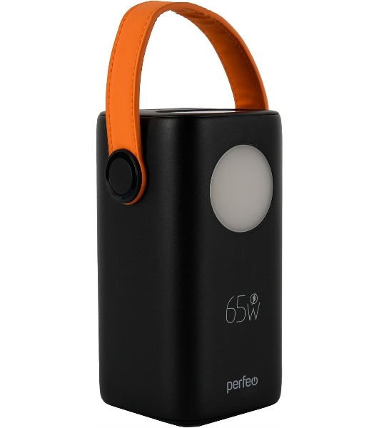 Портативный аккумулятор PERFEO (PF_E1634) MOON 65W 40000 mAh/LED дисплей, черный