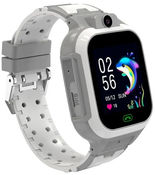Детские умные часы FONTEL KidsWatch 4G active, серый