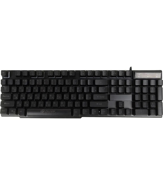 Клавиатура проводная Oklick 780G SLAYER, USB, черный