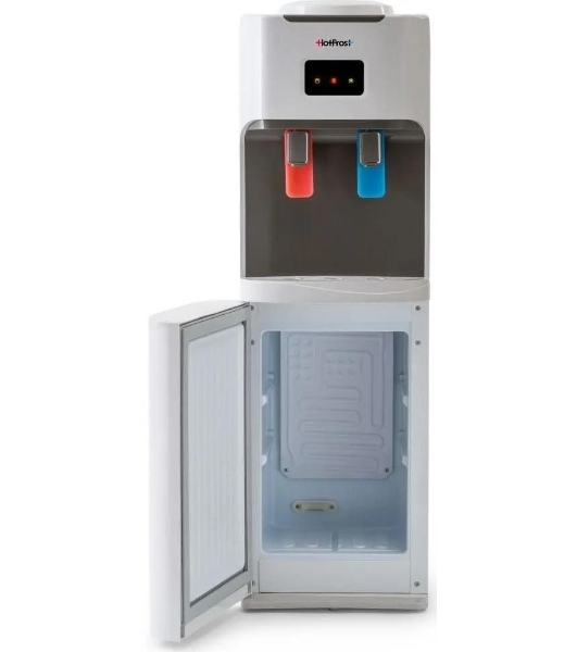Кулер для воды HotFrost V115B, верхняя загрузка, нагрев 90 °С, охлаждение 10 °С, белый