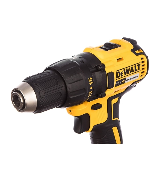 Аккумуляторная безударная бесщеточная дрель - шуруповерт XR DeWalt DCD777D2T-QW