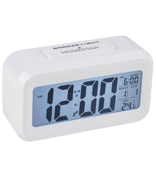 Часы электронные Homestar HS-0110 белый 104307