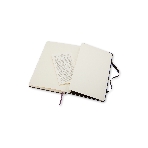 Блокнот Moleskine CLASSIC QP060 Large 130х210 мм, 240 страниц, линейка, твердая обложка, черный, фото2
