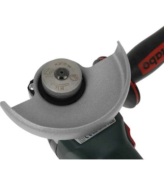 Угловая шлифовальная машина Metabo WEV 11-125 Quick 1100Вт 10500об/мин рез.шпин.:M14 d=125мм (603625000)