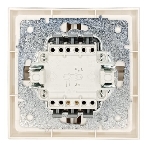Выключатель 2-кл. СП ZIMA IP20 10А безвинт. зажим слон. кость LEZARD 704-9088-101QC, фото3
