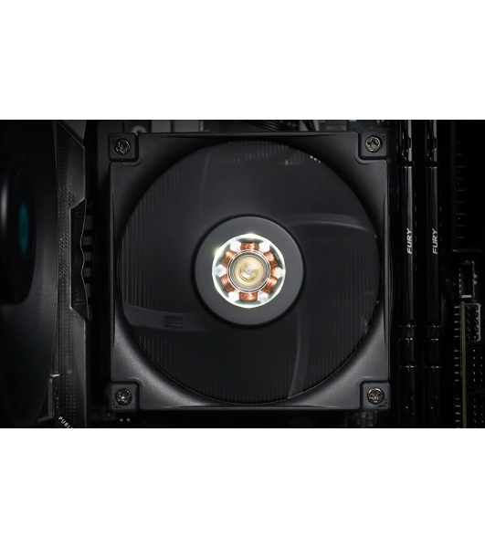 Кулер для процессора DEEPCOOL AN400 черный 92мм алюминий+медь 2900rpm 31db 4-pin 150W 52,5мм