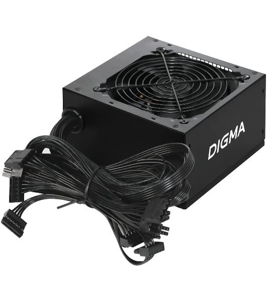 Блок питания Digma DPSU-600W RTL, 600Вт, 120мм, черный