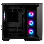 Компьютерный корпус MSI MAG Pano 100R PZ, Mid Tower, ATX, 2xUSB 3.2 Gen 1, 1xUSB 3.2 Gen2 Type-C, 3x120мм ARGb Reverse Blade Fan, 1x120мм ARGb Fan, ARGb+PWM Control Board,Tempered Glass Window, Brown Box, фото2