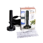 Антенна комнатная DVB-T2 и ДМВ активная Сигнал SAI-402 кабель 5 м с магнит. основанием, фото3
