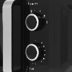 Микроволновая печь Renova MMS-20B1 черный, 20 л, 700 Вт, переключатели - поворотный механизм, фото5