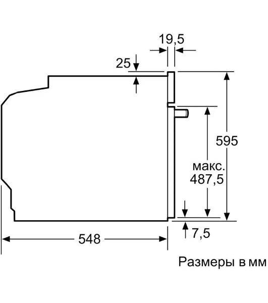 Духовой шкаф электрический Bosch HJG852YT0T Serie 6, 60 см, 66 л, черный матовый,сенсорное управление, 8 режимов+AutoPilot 30(30 автоматических программ), LCD-дисплей, галогенное освещение, самоочистка EcoClean,Soft Open and Soft Close door,телескопические направляющие на 2 уровнях