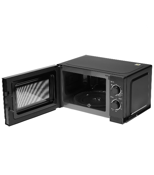 Микроволновая печь Sharp R-6000RK черный, 20 л, 800 Вт, переключатели - поворотный механизм