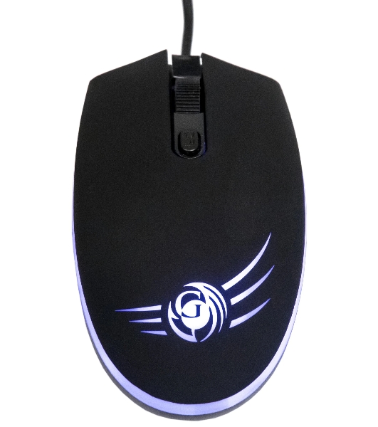 Комплект клавиатура+мышь Dialog Gan-Kata KMGK-1707U проводной, USB, 1600 DPI, чёрный