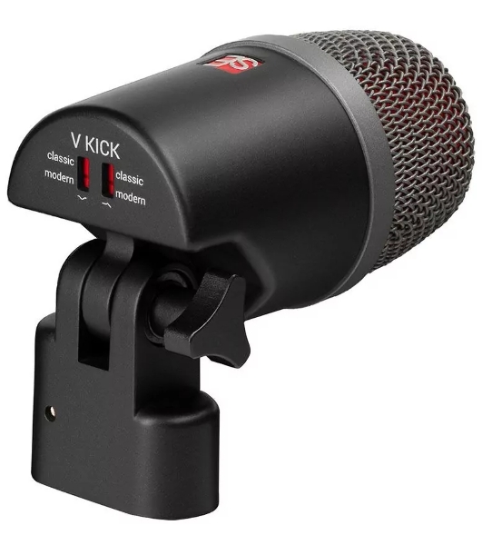 Набор микрофонов для ударной установки sE Electronics V PACK VENUE 1 х микрофон V KICK, 2 х микрофона V BEAT, 1 х крепление V CLAMP, 1 х микрофон V7 X, пластиковый кейс