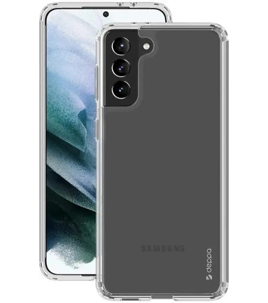 Чехол (клип-кейс) Deppa для Samsung Galaxy S21+ Gel Pro прозрачный (870032)