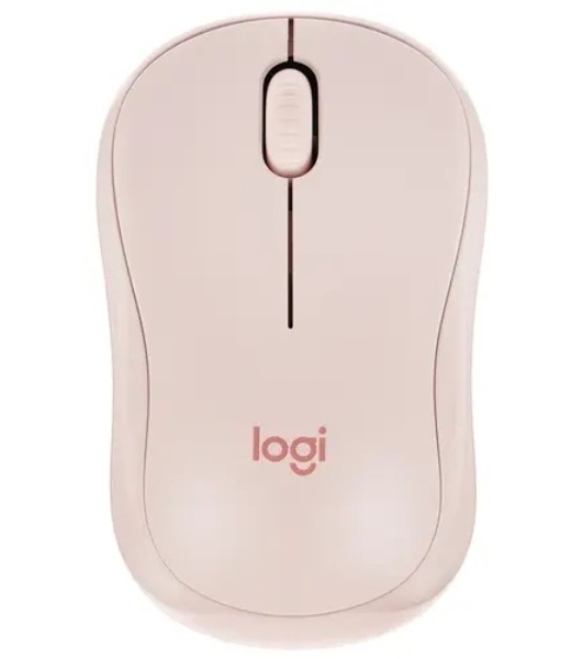 Мышь беспроводная Logitech M221 розовый, 1000 dpi, радиоканал, USB, кнопки - 3